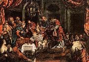 Domenico Tintoretto The Circumcision oil painting reproduction